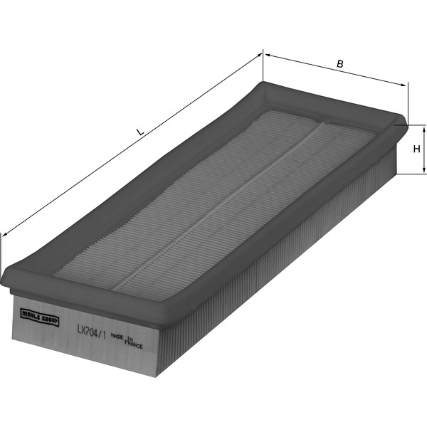 M/Knecht Air Filter 502745314