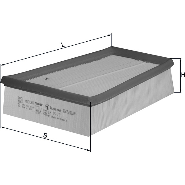 M/Knecht Air Filter 502745484