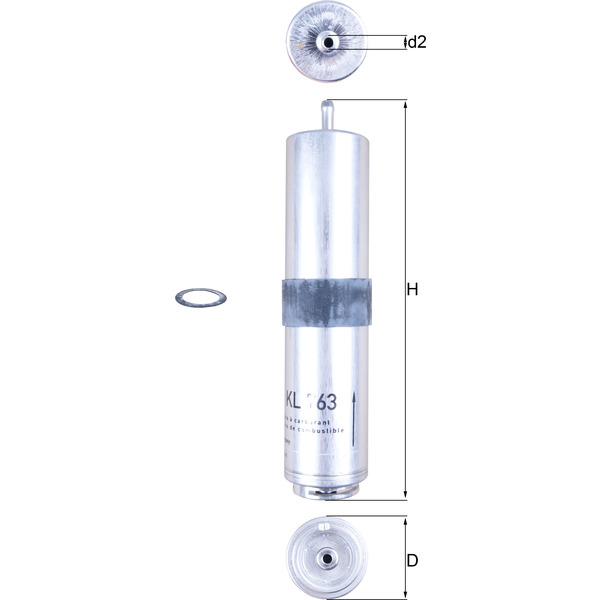 M/Knecht Fuel Filter 503110394