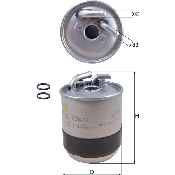M/Knecht Fuel Filter 503220474