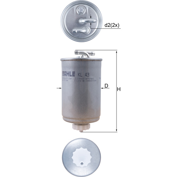 M/Knecht Fuel Filter 503440144