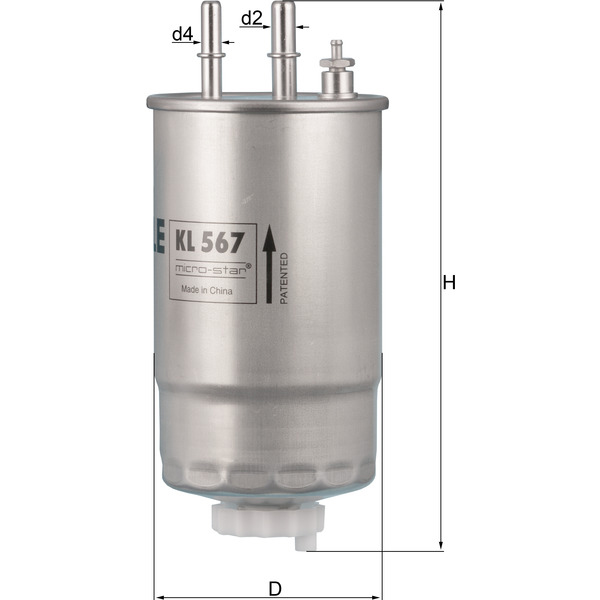 M/Knecht Fuel Filter 503545244