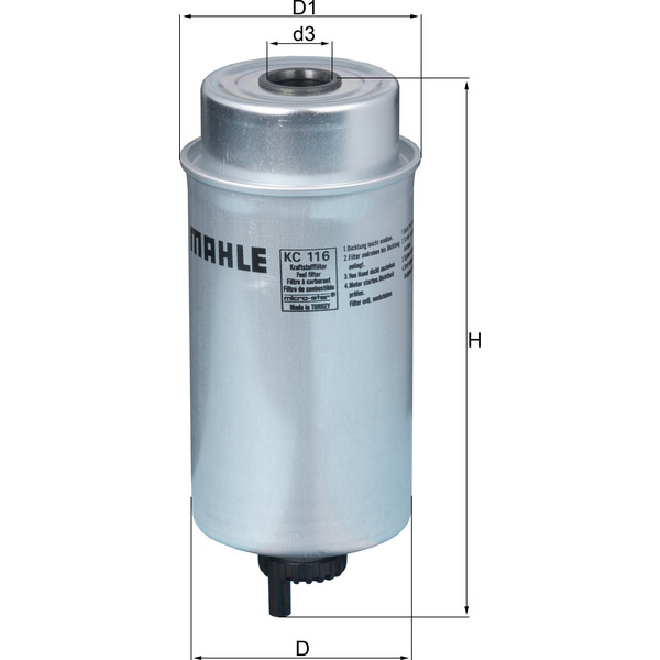 M/Knecht Fuel Filter 503590164