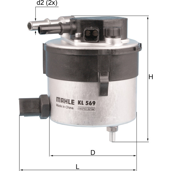 M/Knecht Fuel Filter 503590414