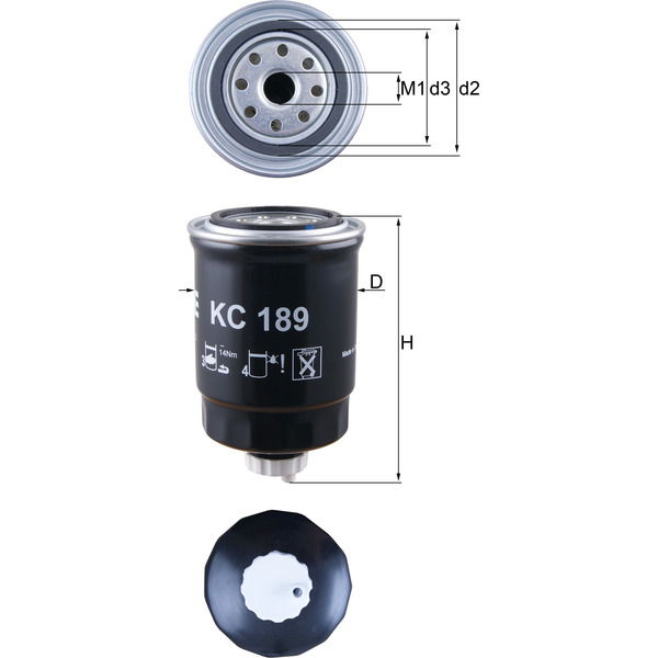 M/Knecht Fuel Filter 503700044