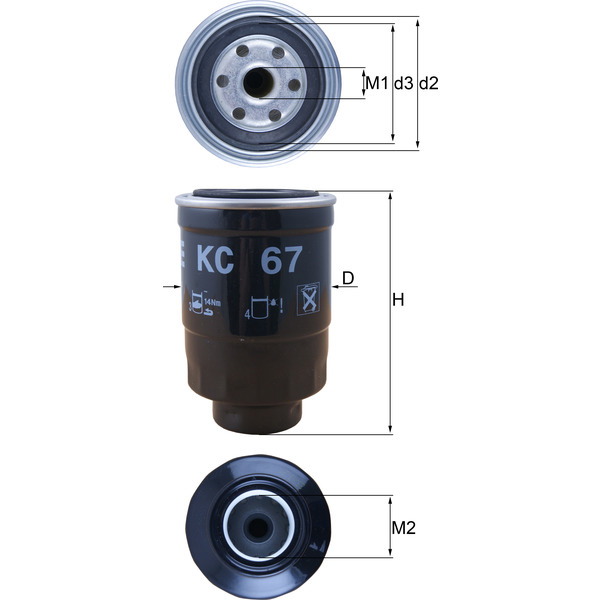 M/Knecht Fuel Filter 503700114