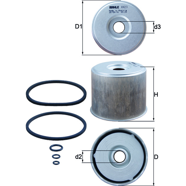 M/Knecht Fuel Filter 503745084