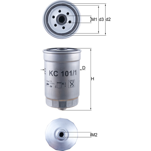 M/Knecht Fuel Filter 503850174