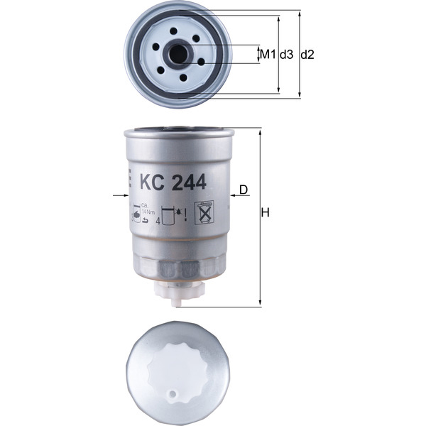M/Knecht Fuel Filter 503880074