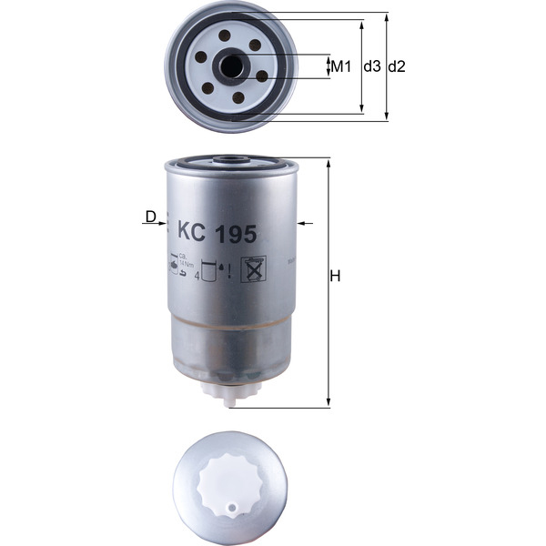 M/Knecht Fuel Filter 503990194