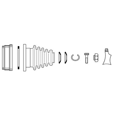 Gkn-Lobro Cv Joint Kit 657443850
