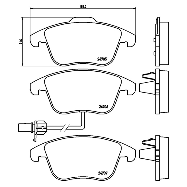 Brembo Performance Pad 92944417X