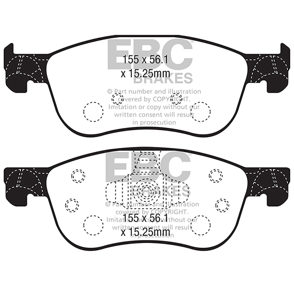 EBC Yellow EBC Performance Pads 930599191