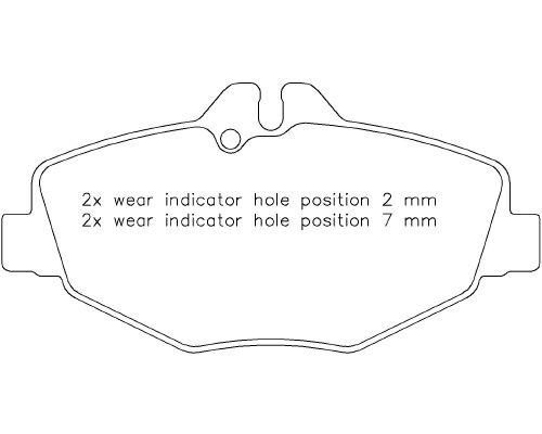 Bosch Brake Pads 101220707