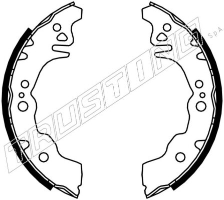 Pagid Brake Shoes 102560208