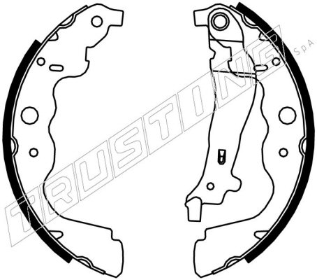 Pagid Brake Shoes 102745308