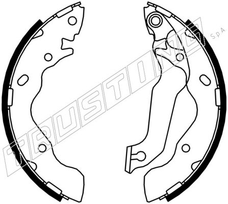 PAGID Brake Shoes 102850238