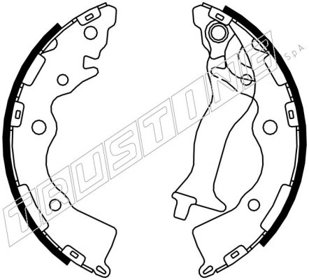 Pagid Brake Shoes 102850258