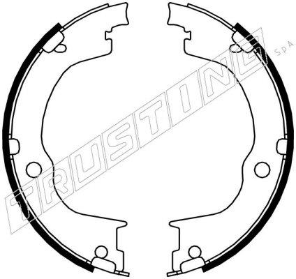 Pagid Handbrake Shoes 103720038