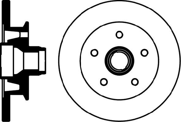 Bosch Brake Discs 104440317