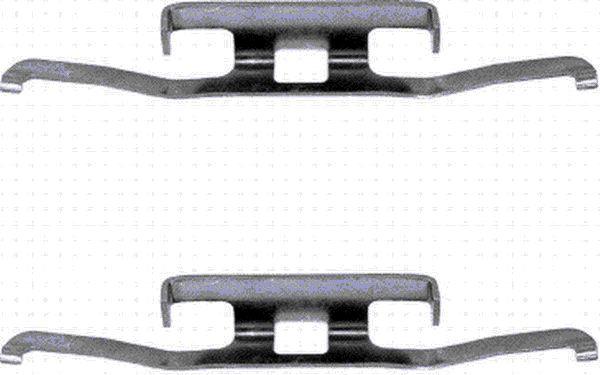 Pagid Brake Pad Fitting Kits 107110368