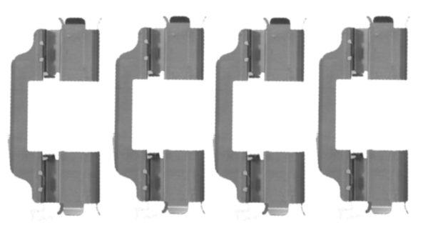 Pagid Brake Pad Fitting Kits 107600048