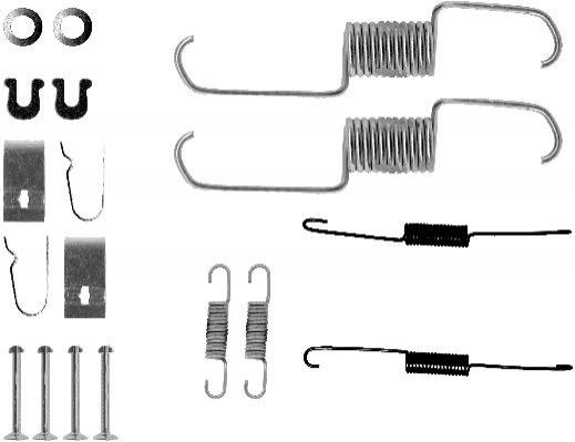 Pagid Brake Shoe Kit 112600048