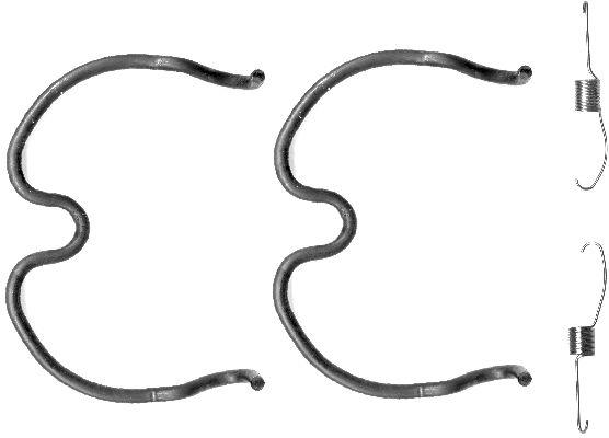Pagid Brake Shoe Kit 112720118