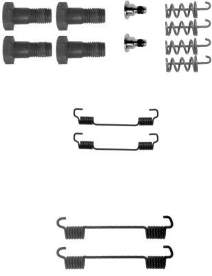 Pagid Hand Brake Shoe Kit 113220038