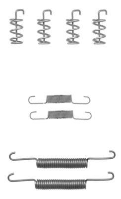 Pagid Hand Brake Shoe Kit 113660068