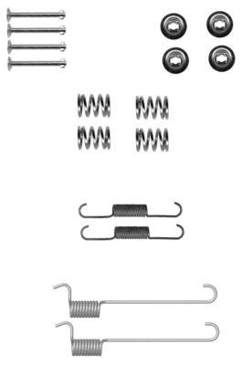 Pagid Hand Brake Shoe Kit 113700028
