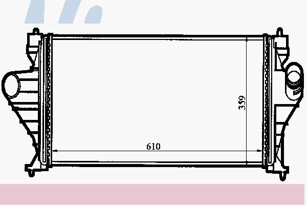 Nissens Inter-Cooler 229730060