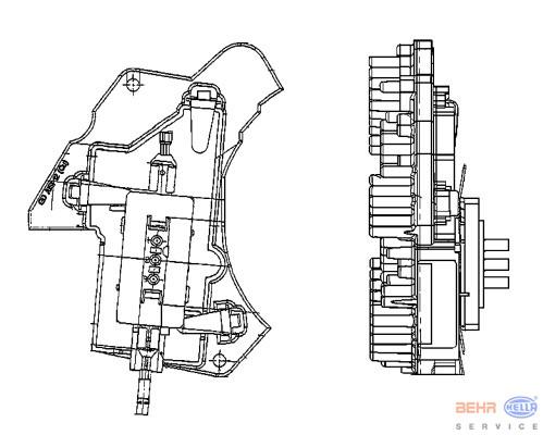 Mahle Heater Resistor 230220015