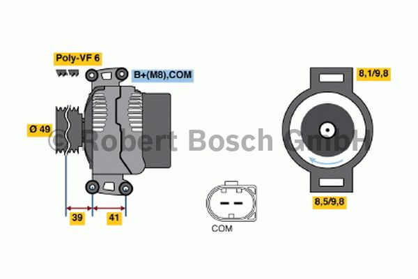 Lucas Alternator 401111321