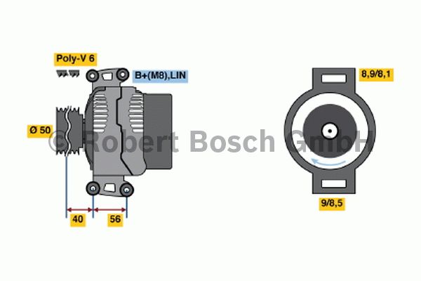 Lucas Alternator 401222911