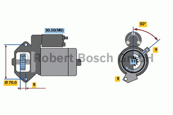BOSCH Starter 402110450