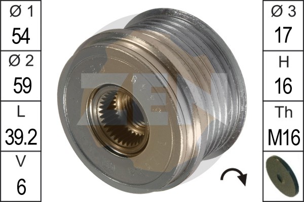 INA Alternator Pulley 425650010