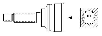 Gkn-Lobro Cv Joint Kit 657445370